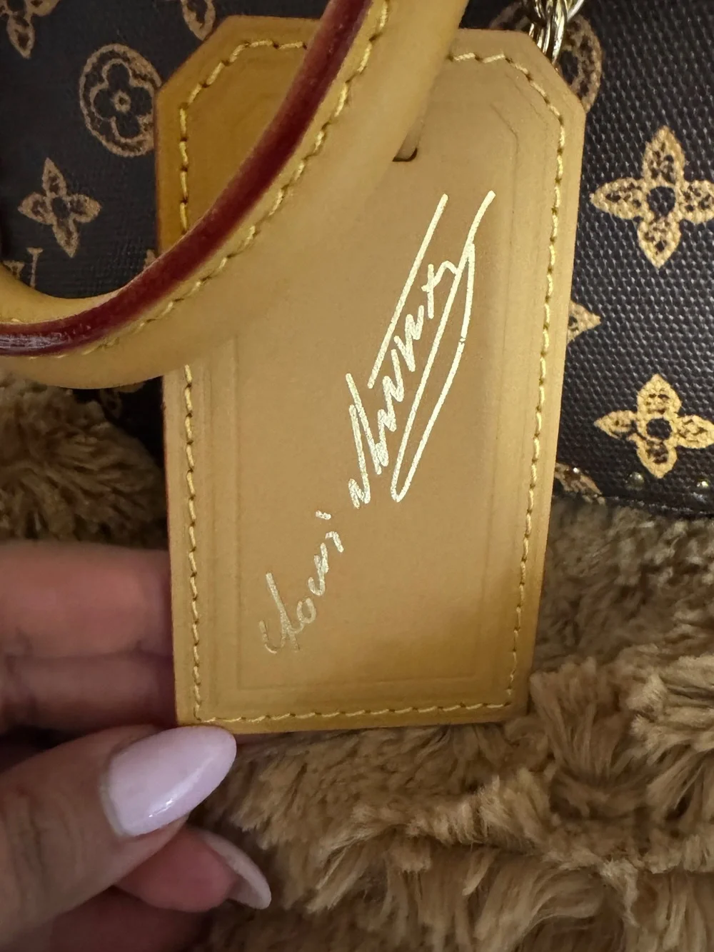 Louis Vuitton 130 yr Anniversary Brown Monogram Alma BB Trunk Bag